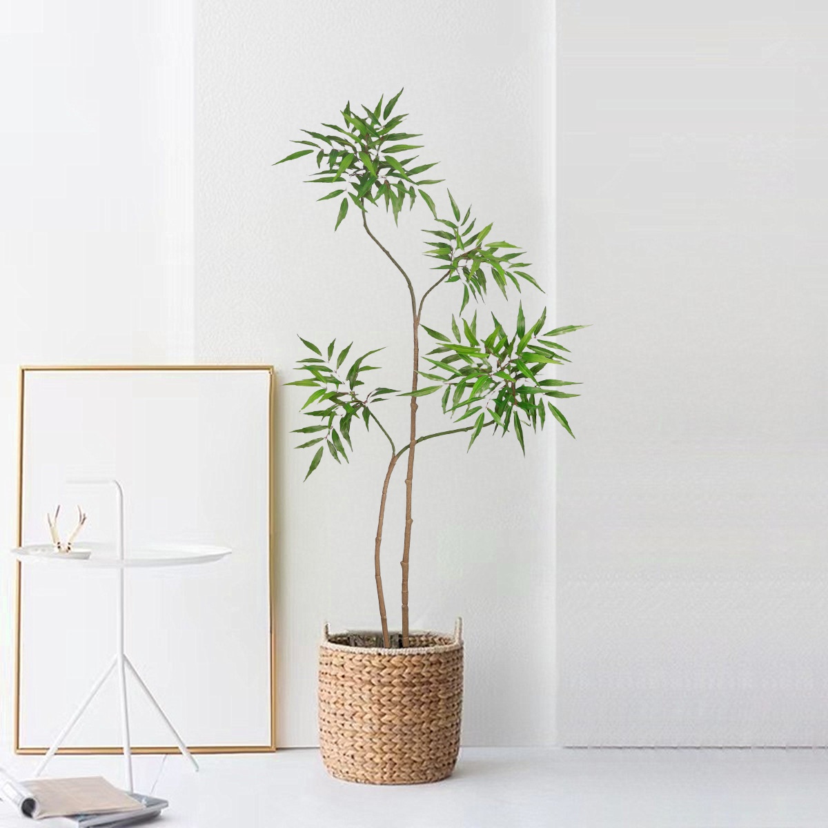 Plantas artificiais de banyan, - Ficus Lyrata Tree avaliação e preço