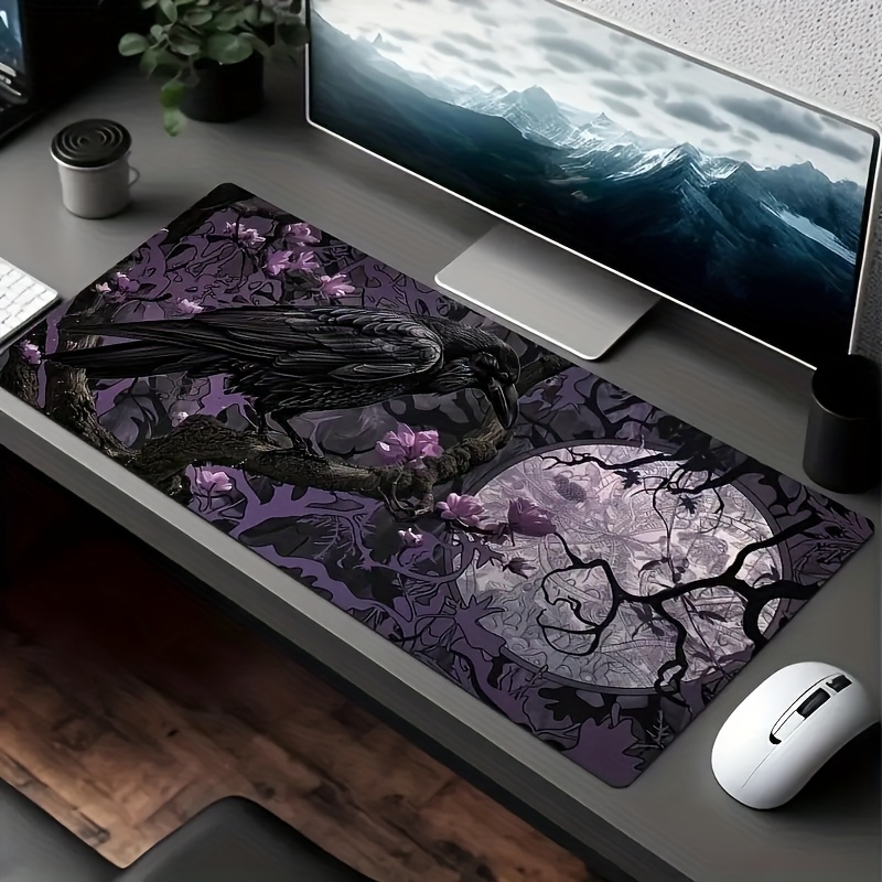 Mouse Pad Gótico Corvo e Luz d - Tradescantia Purple avaliação e preço
