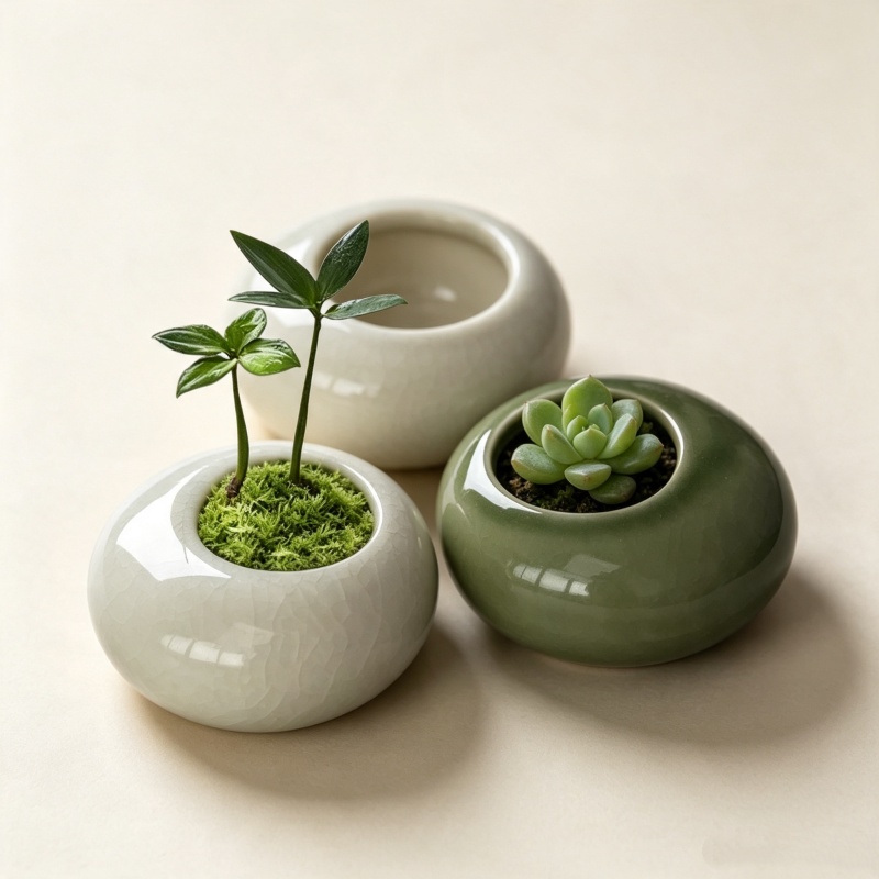 Mini Vaso de Planta com Efeito - Echeveria Succulent avaliação e preço
