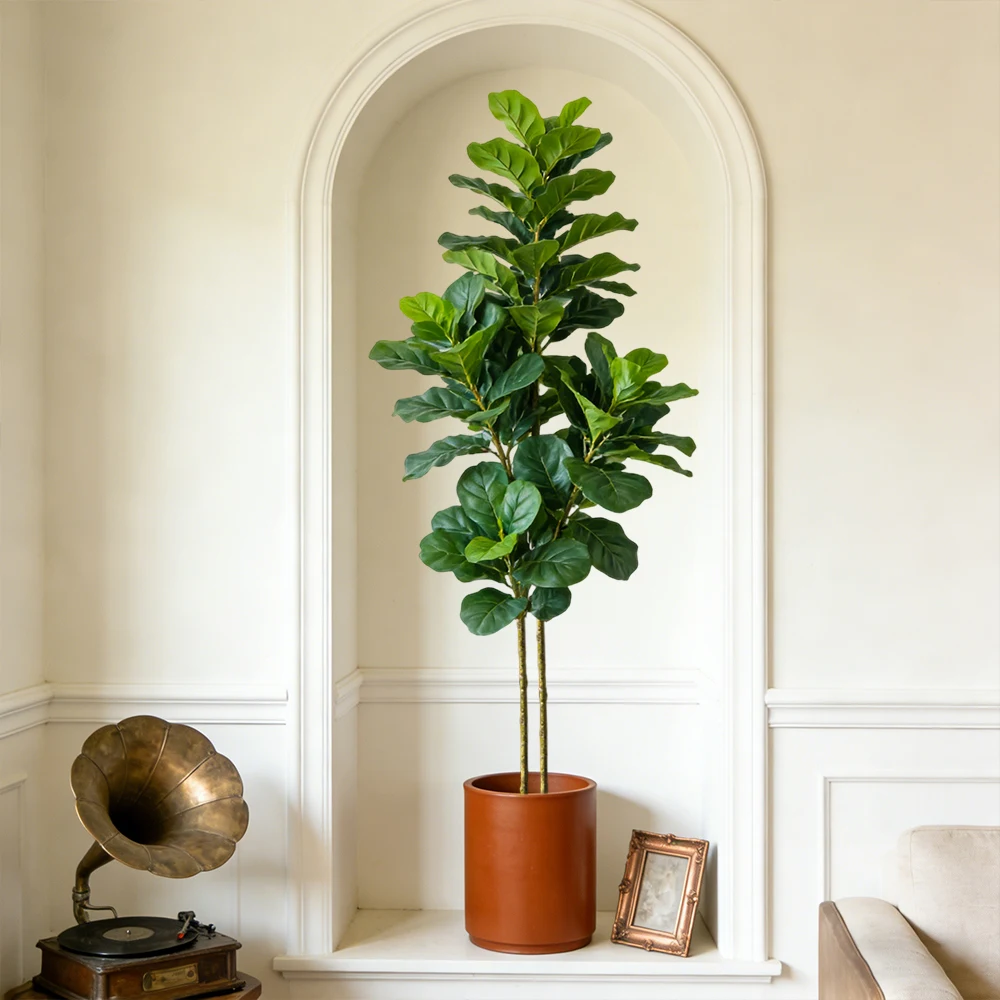Árvore Artificial de Ficus Lir - Ficus Lyrata Tree avaliação e preço